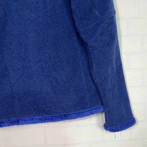 Nike ACG Fleece Jacket Womens Size XL Blue Fuzzy lining - Picture 11 of 15